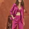 calca pantalona fucsia l cecci