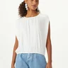 222013927 0079 070 blusa malha franzido off white