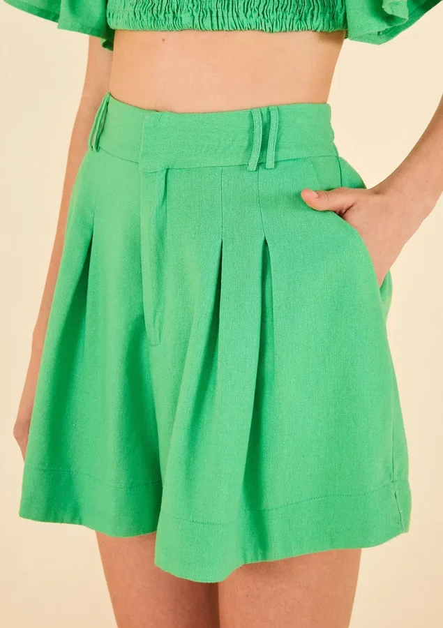 307229 8270 3 short alfaiataria pregas