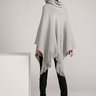 2099804 poncho le lis monica grey feminino 34 11 0833 z8 638156212822000259