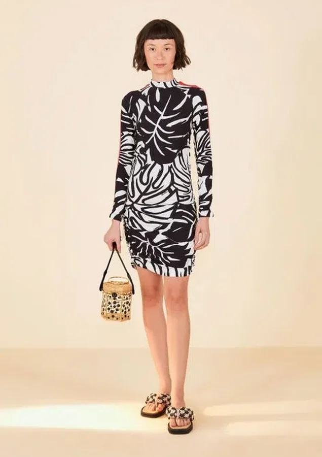 311328 22431 4 vestido curto franzido estampado tropicos