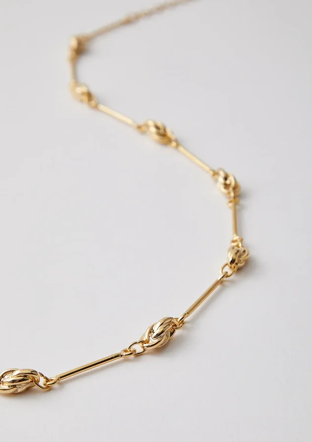 232267006 0212 030 colar curto elos metal dourado