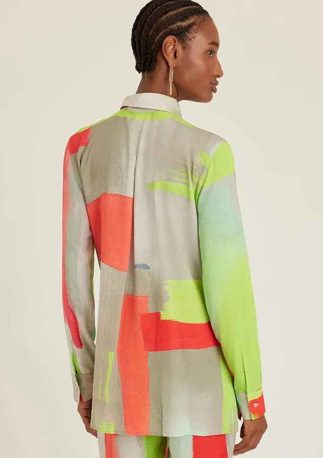 9142ev24 3685 3 camisa fendas laterais