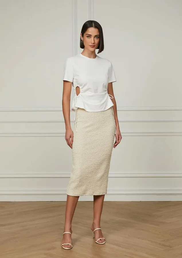 25111005 09041 1 saia de malha midi reta bege manha