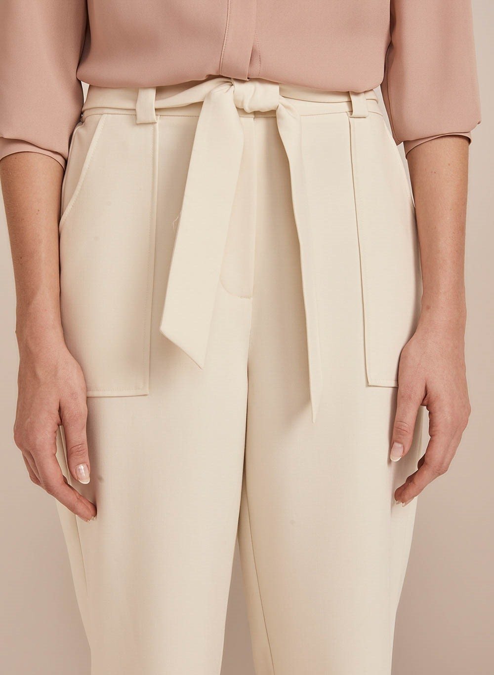 CALÇA LE II LE LIS BLANC OFF WHITE