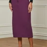 25111011 09035 2 saia de crepe reta alfaiataria roxo plum